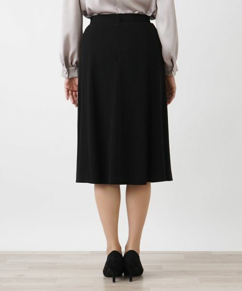 Leilian PLUS HOUSE / レリアンプラスハウス ミニ・ひざ丈スカート | フレアスカート【ROCHAS Premiere】 | 詳細9