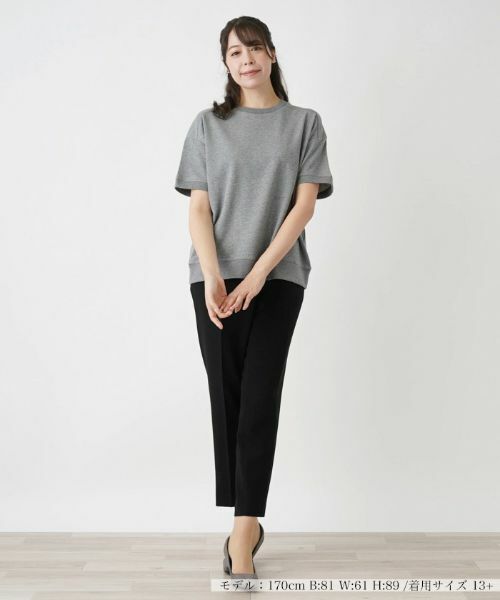 Leilian PLUS HOUSE / レリアンプラスハウス カットソー | クルーネックプルオーバー【プラス企画】 | 詳細4