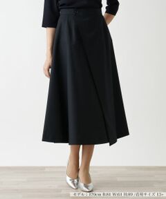 Leilian PLUS HOUSE / レリアンプラスハウス ミニ・ひざ丈スカート | フレアスカート【BOURGE】