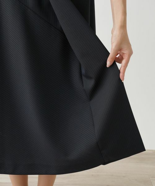 Leilian PLUS HOUSE / レリアンプラスハウス ミニ・ひざ丈スカート | フレアスカート【BOURGE】 | 詳細8