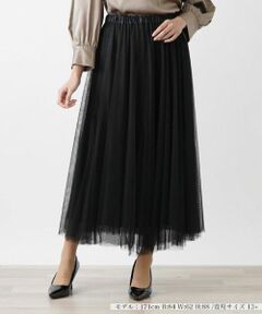 Leilian PLUS HOUSE / レリアンプラスハウス ミニ・ひざ丈スカート | プリーツスカート