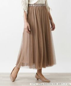 Leilian PLUS HOUSE / レリアンプラスハウス ミニ・ひざ丈スカート | プリーツスカート