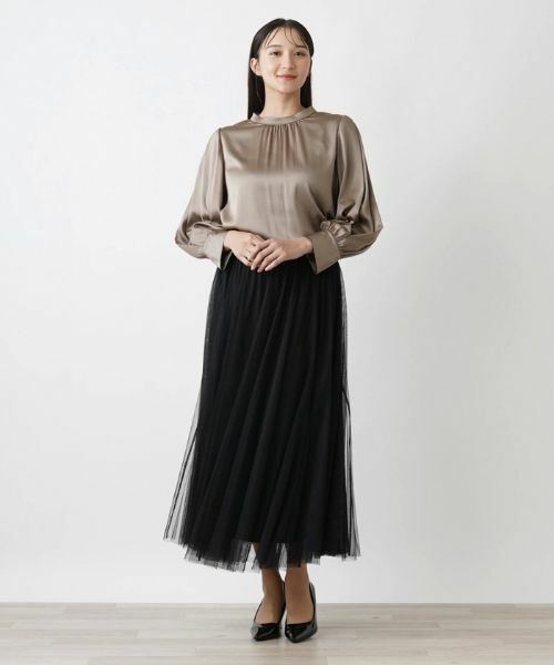 Leilian PLUS HOUSE / レリアンプラスハウス ミニ・ひざ丈スカート | プリーツスカート | 詳細4