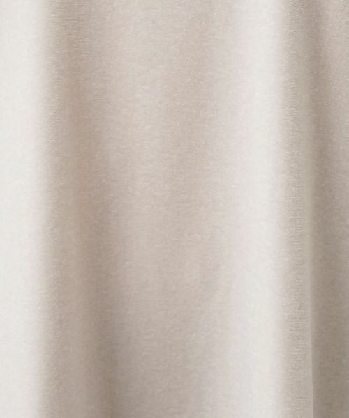 Leilian PLUS HOUSE / レリアンプラスハウス カットソー | ベルベット生地プルオーバー | 詳細15