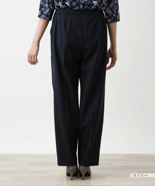 Leilian PLUS HOUSE / レリアンプラスハウス その他パンツ | センタープレスパンツ | 詳細18