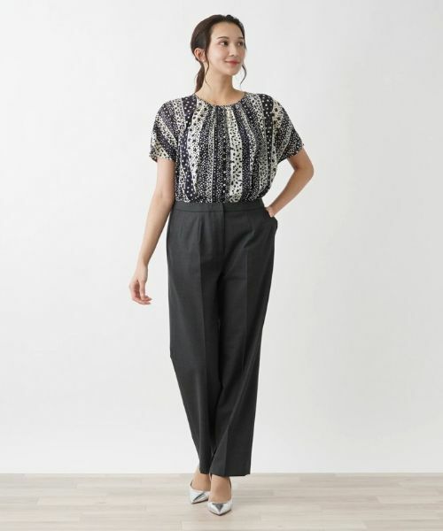 Leilian PLUS HOUSE / レリアンプラスハウス その他パンツ | センタープレスパンツ | 詳細23