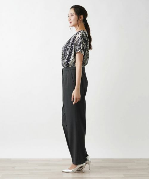 Leilian PLUS HOUSE / レリアンプラスハウス その他パンツ | センタープレスパンツ | 詳細24