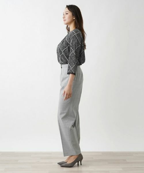 Leilian PLUS HOUSE / レリアンプラスハウス その他パンツ | センタープレスパンツ | 詳細6