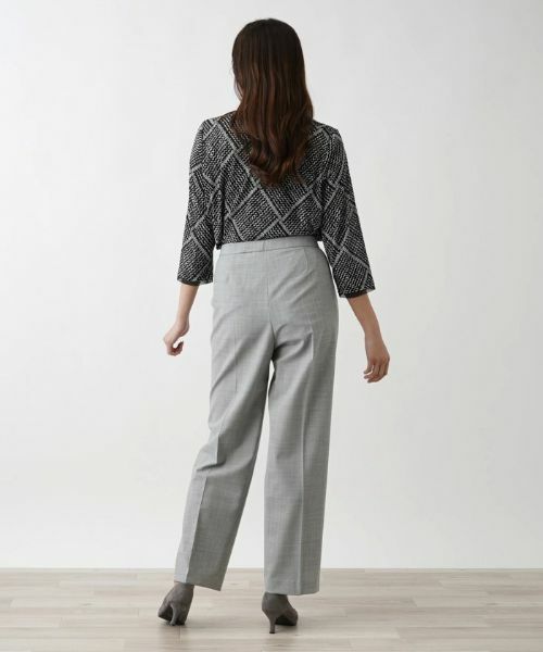 Leilian PLUS HOUSE / レリアンプラスハウス その他パンツ | センタープレスパンツ | 詳細7