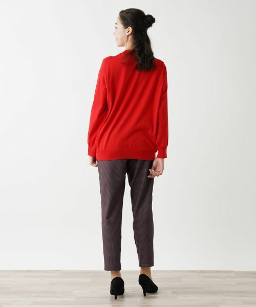 Leilian PLUS HOUSE / レリアンプラスハウス ニット・セーター | シルク混ハイネックセーター | 詳細17