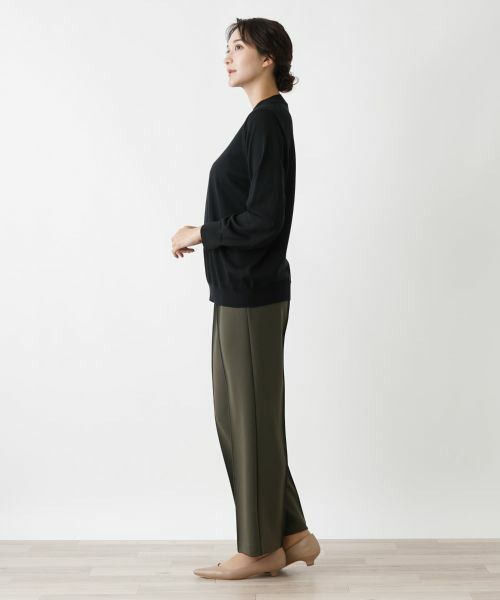 Leilian PLUS HOUSE / レリアンプラスハウス ニット・セーター | シルク混ハイネックセーター | 詳細2