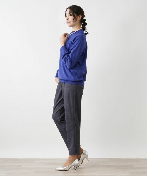 Leilian PLUS HOUSE / レリアンプラスハウス ニット・セーター | シルク混ハイネックセーター | 詳細5