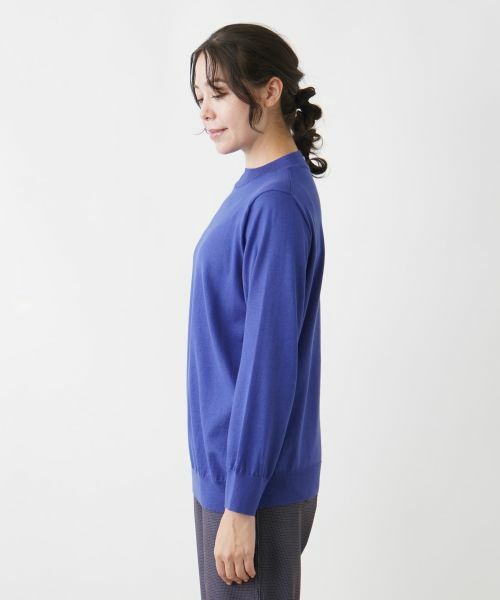 Leilian PLUS HOUSE / レリアンプラスハウス ニット・セーター | シルク混ハイネックセーター | 詳細8