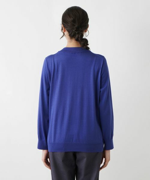 Leilian PLUS HOUSE / レリアンプラスハウス ニット・セーター | シルク混ハイネックセーター | 詳細9