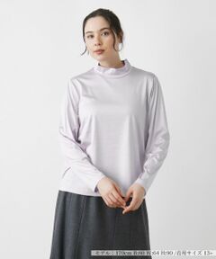 Leilian PLUS HOUSE / レリアンプラスハウス カットソー | シルクハイネックカットソー