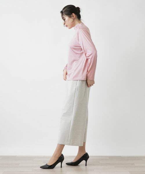 Leilian PLUS HOUSE / レリアンプラスハウス カットソー | シルクハイネックカットソー | 詳細26