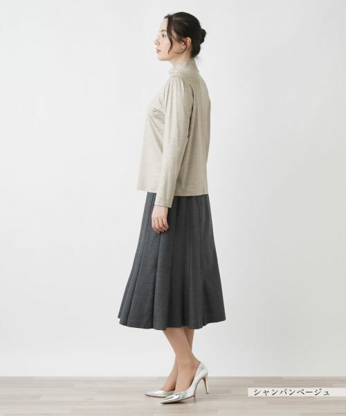 Leilian PLUS HOUSE / レリアンプラスハウス カットソー | シルクハイネックカットソー | 詳細29