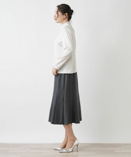 Leilian PLUS HOUSE / レリアンプラスハウス カットソー | シルクハイネックカットソー | 詳細8