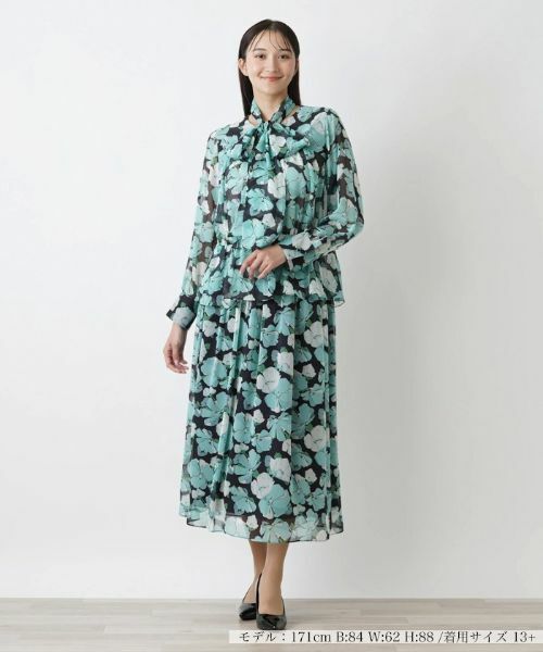 Leilian PLUS HOUSE / レリアンプラスハウス シャツ・ブラウス | ボウタイブラウス【BOURGE】 | 詳細1