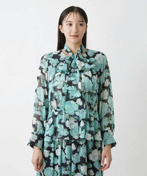 Leilian PLUS HOUSE / レリアンプラスハウス シャツ・ブラウス | ボウタイブラウス【BOURGE】 | 詳細4
