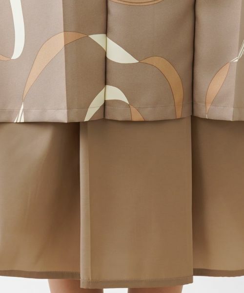 Leilian PLUS HOUSE / レリアンプラスハウス ミニ・ひざ丈スカート | リボン柄ロングスカート | 詳細14