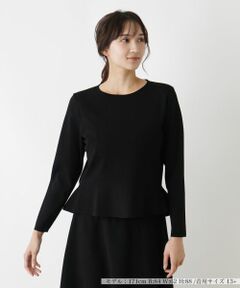 Leilian PLUS HOUSE / レリアンプラスハウス ニット・セーター | クルーネックニットトップス