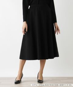 Leilian PLUS HOUSE / レリアンプラスハウス ミニ・ひざ丈スカート | フレアスカート