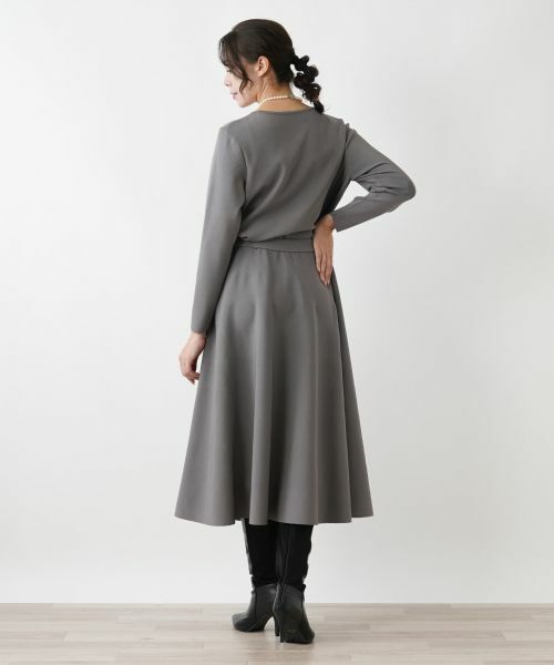 Leilian PLUS HOUSE / レリアンプラスハウス ミニ・ひざ丈スカート | フレアスカート | 詳細12