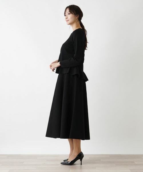 Leilian PLUS HOUSE / レリアンプラスハウス ミニ・ひざ丈スカート | フレアスカート | 詳細2