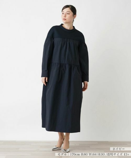 Leilian PLUS HOUSE / レリアンプラスハウス ドレス | ロングワンピース | 詳細4