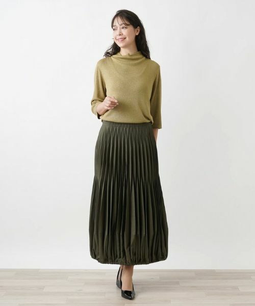Leilian PLUS HOUSE / レリアンプラスハウス ロング・マキシ丈スカート | プリーツスカート | 詳細1