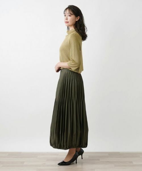 Leilian PLUS HOUSE / レリアンプラスハウス ロング・マキシ丈スカート | プリーツスカート | 詳細2