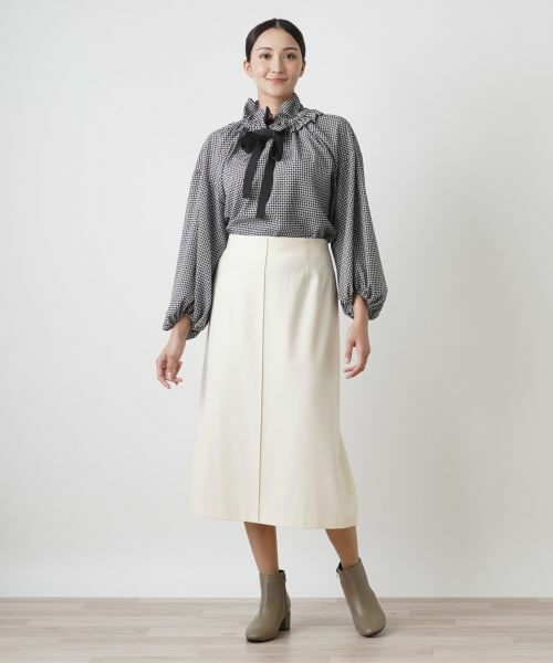 Leilian PLUS HOUSE / レリアンプラスハウス ミニ・ひざ丈スカート | タイトスカート | 詳細1