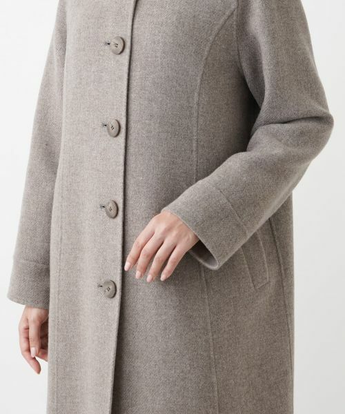Leilian PLUS HOUSE / レリアンプラスハウス その他アウター | スタンドカラーコート | 詳細10
