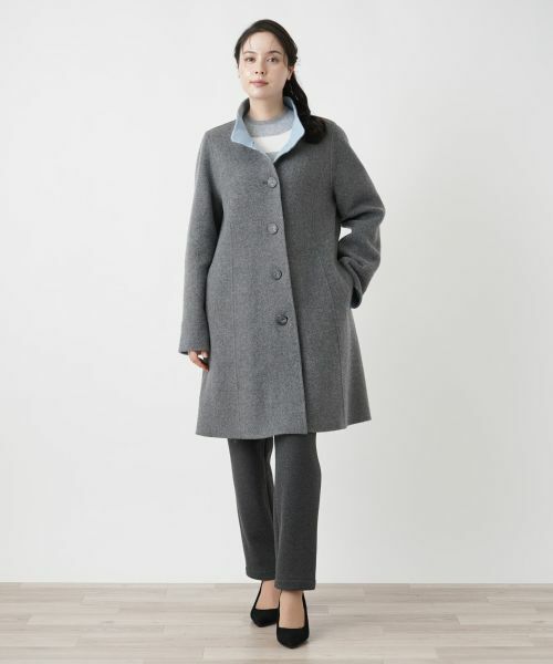 Leilian PLUS HOUSE / レリアンプラスハウス その他アウター | スタンドカラーコート | 詳細17
