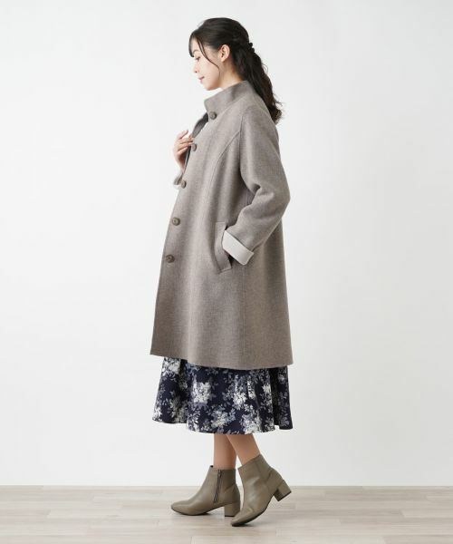 Leilian PLUS HOUSE / レリアンプラスハウス その他アウター | スタンドカラーコート | 詳細2