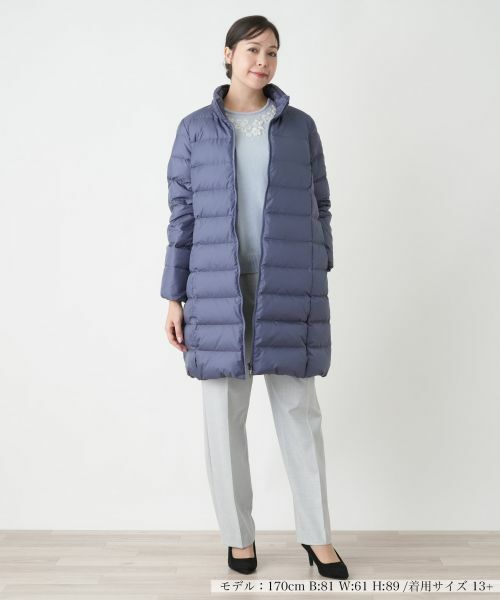 Leilian PLUS HOUSE / レリアンプラスハウス その他アウター | スタンドカラーダウンコート | 詳細5