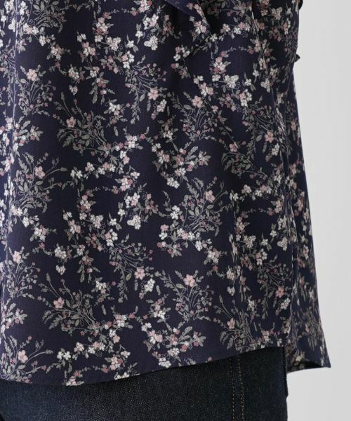 Leilian PLUS HOUSE / レリアンプラスハウス シャツ・ブラウス | フリルノースリーブブラウス【NEMIKA】 | 詳細14