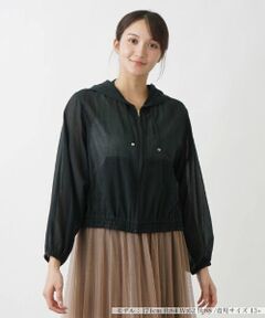 Leilian PLUS HOUSE / レリアンプラスハウス その他アウター | フーディーシアーブルゾン【NEMIKA】