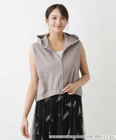 Leilian PLUS HOUSE / レリアンプラスハウス テーラードジャケット | フーデッドベスト