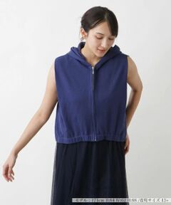 Leilian PLUS HOUSE / レリアンプラスハウス テーラードジャケット | フーデッドベスト