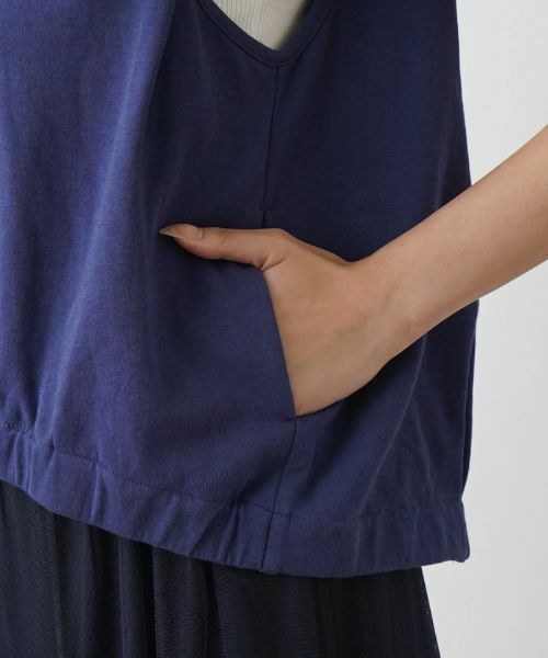 Leilian PLUS HOUSE / レリアンプラスハウス テーラードジャケット | フーデッドベスト | 詳細10