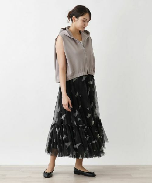 Leilian PLUS HOUSE / レリアンプラスハウス テーラードジャケット | フーデッドベスト | 詳細12