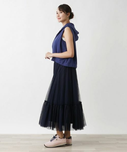 Leilian PLUS HOUSE / レリアンプラスハウス テーラードジャケット | フーデッドベスト | 詳細2