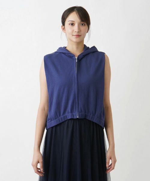 Leilian PLUS HOUSE / レリアンプラスハウス テーラードジャケット | フーデッドベスト | 詳細4