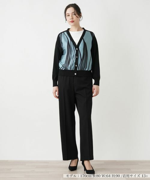 Leilian PLUS HOUSE / レリアンプラスハウス カーディガン・ボレロ | カーディガン【BOURGE】 | 詳細1