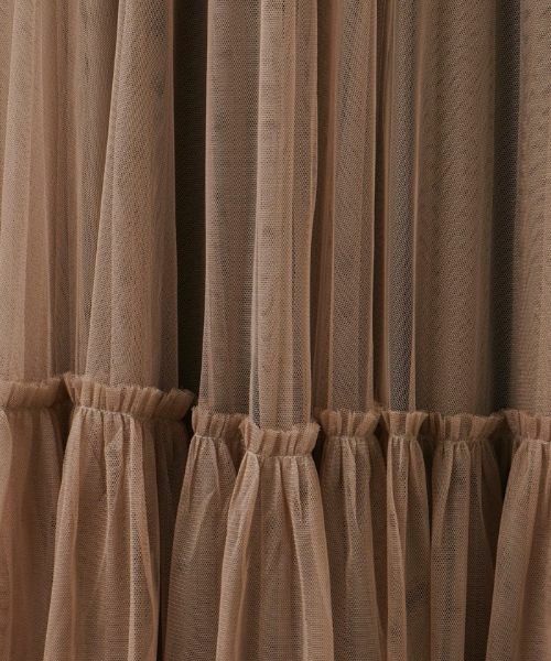 Leilian PLUS HOUSE / レリアンプラスハウス ミニ・ひざ丈スカート | チュールスカート | 詳細13