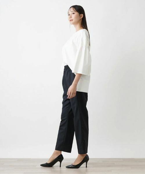 Leilian PLUS HOUSE / レリアンプラスハウス その他パンツ | クロップドカジュアルパンツ【BOURGE】 | 詳細2