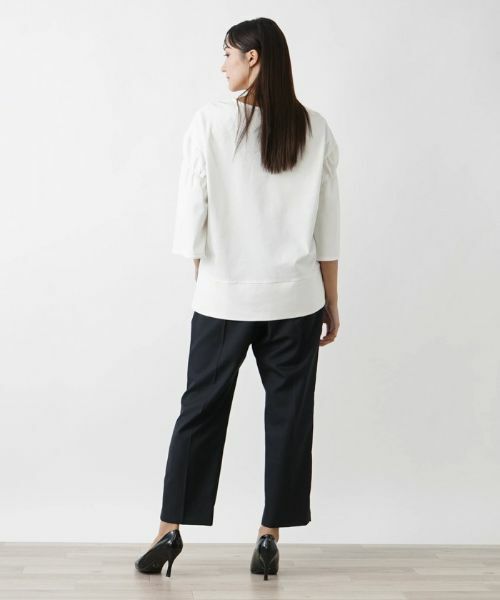 Leilian PLUS HOUSE / レリアンプラスハウス その他パンツ | クロップドカジュアルパンツ【BOURGE】 | 詳細3