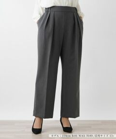 Leilian PLUS HOUSE / レリアンプラスハウス その他パンツ | フロントタックパンツ